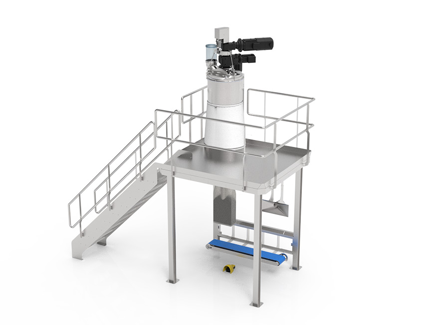 BM1012V-Semi-automatic bagging machine