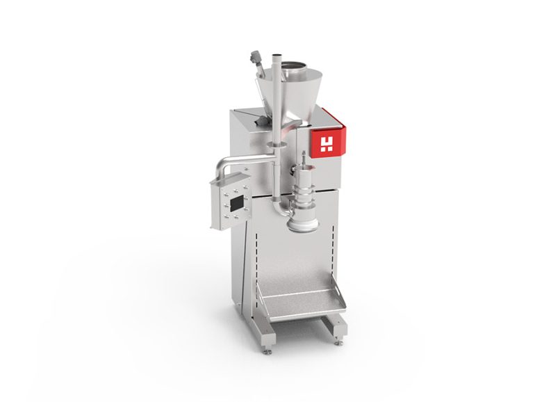 Semi-automatic bagging machine for open-mouth bags - BM1012H | Halpaq
