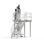 BM1012H - Semi-automatic bagging machine for open-mouth bags | Halpaq
