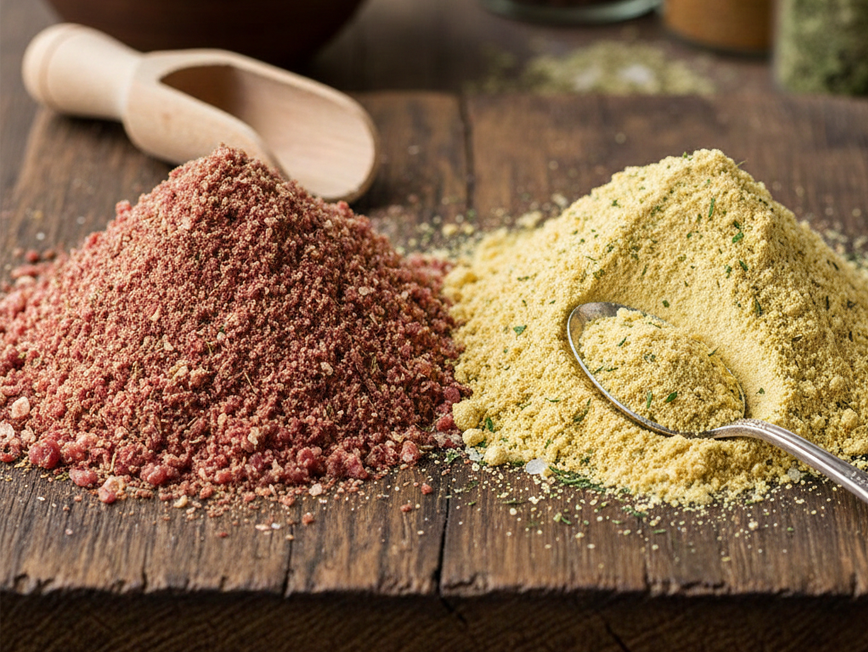 poultry meat and stock powders